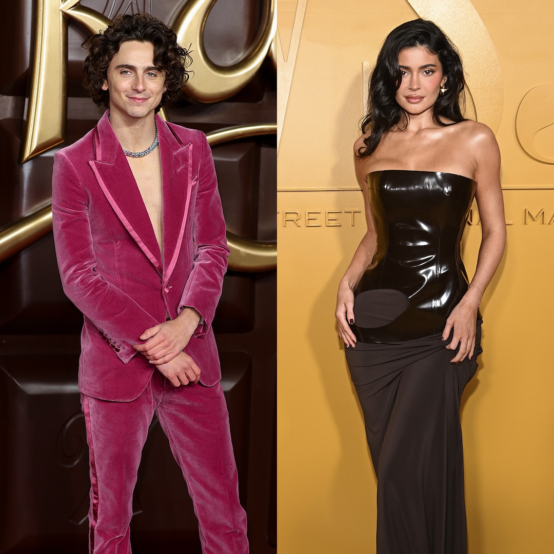 Kylie Jenner unterstützt Timothée Chalamet bei der Wonka After-Party